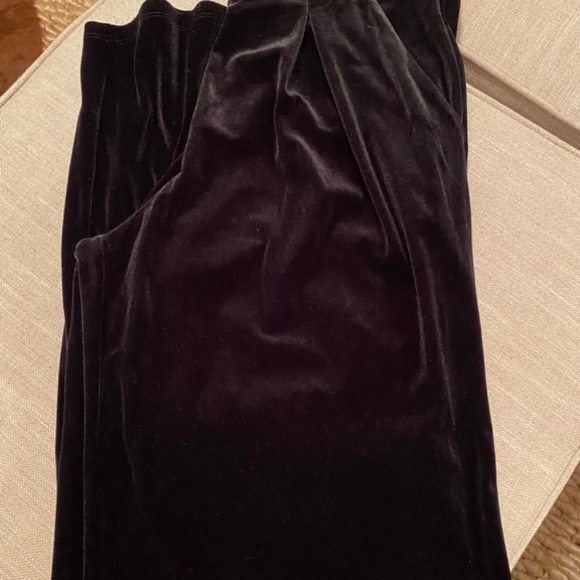 BIRTHDAY SALE!, EXPRESS small Black Velvet Pants NEW - Picture 2 of 16